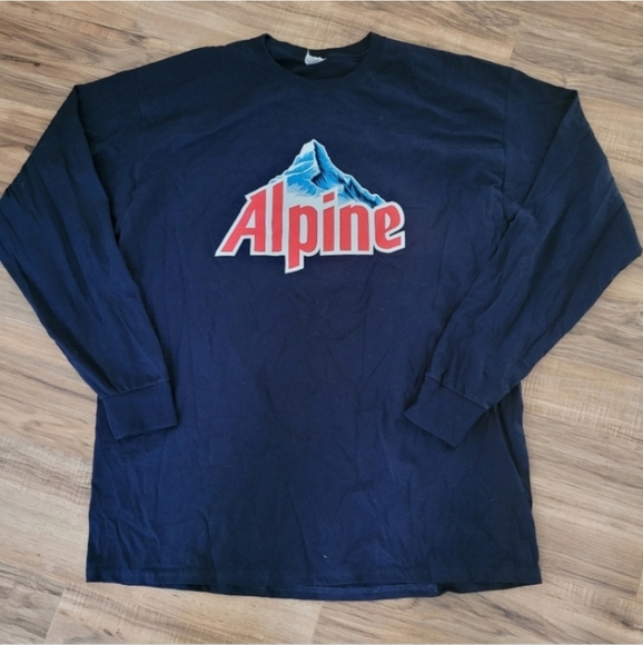 Mens Alpine Fruit of the Loom Long Sleeved T Shirt Size XL - Picture 1 of 6